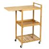 Bamboo Kitchen Cart