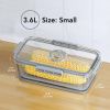 JoybosÂ® Seal Timer Food Container 3pcs ( yellow )