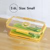 JoybosÂ® Seal Timer Food Container 3pcs ( yellow )