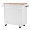 99.5*40*85.5cmTwo Doors One Drawer MDF Rubber Wood White Spray Paint Dining Car