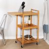 Bamboo Kitchen Cart