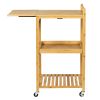 Bamboo Kitchen Cart