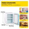 Portable Cooler Compact Mini Refrigerator For Bedroom Office Car Boat Dorm Skincare