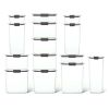 Brilliance Tritan Plastic Food Storage Pantry Set of 14 Containers with Lids