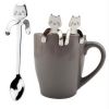 1pc Cute Kawaii Cat Spoon; Flatware; Creative Coffee Drinking Tools; Kitchen Gadget